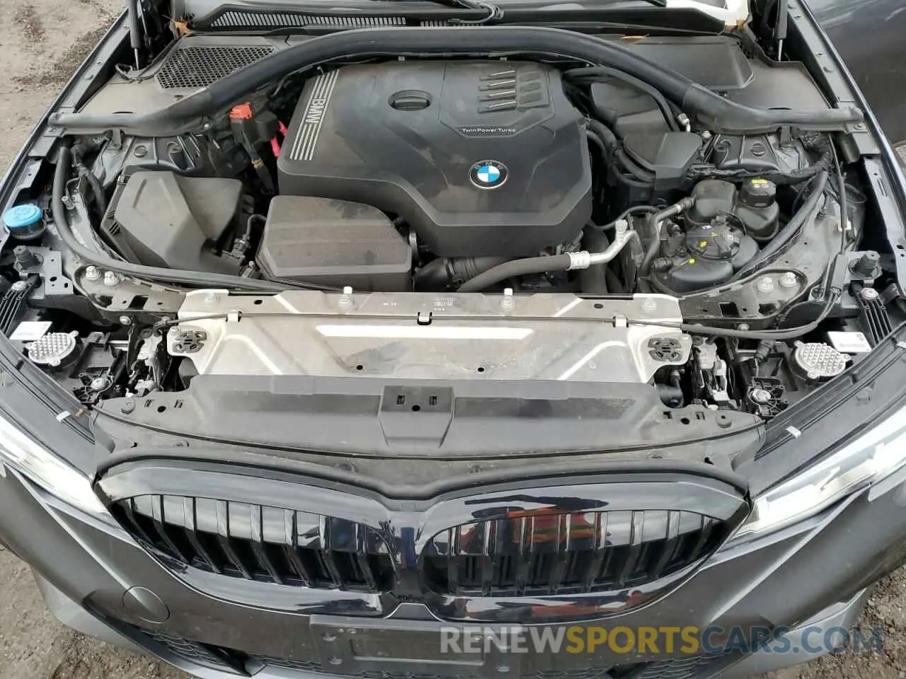 12 Фотография поврежденного автомобиля 3MW5R7J01N8C77673 BMW 3 SERIES 2022