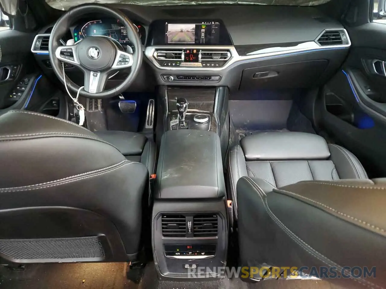 8 Фотография поврежденного автомобиля 3MW5R7J01N8C77673 BMW 3 SERIES 2022