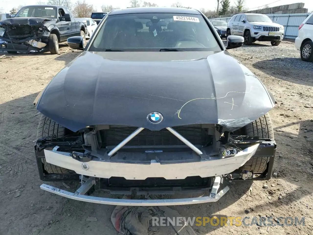 5 Photograph of a damaged car 3MW5R7J02N8C43659 BMW 3 SERIES 2022