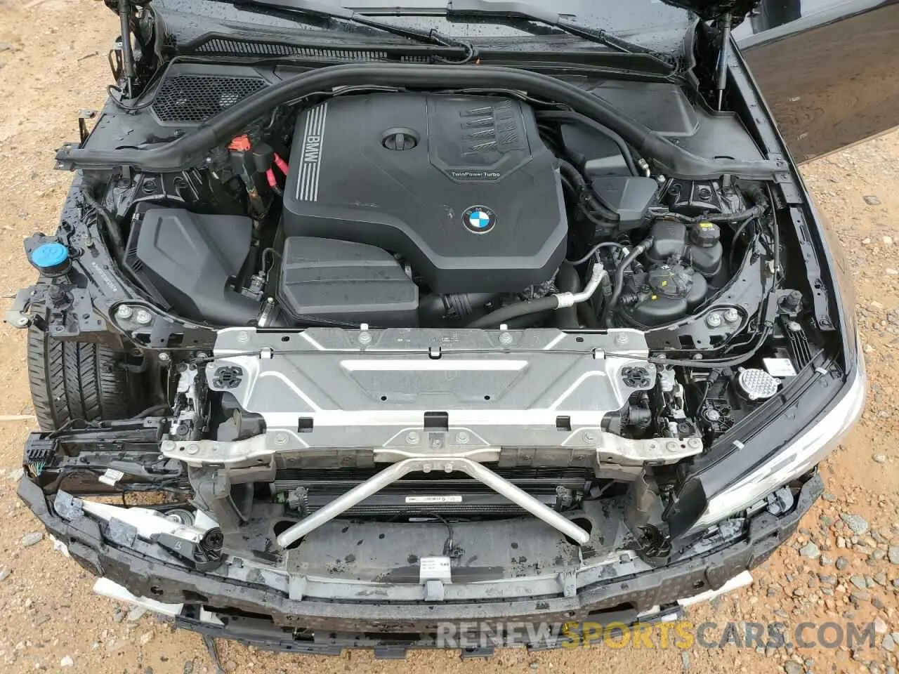 11 Photograph of a damaged car 3MW5R7J03N8C52953 BMW 3 SERIES 2022