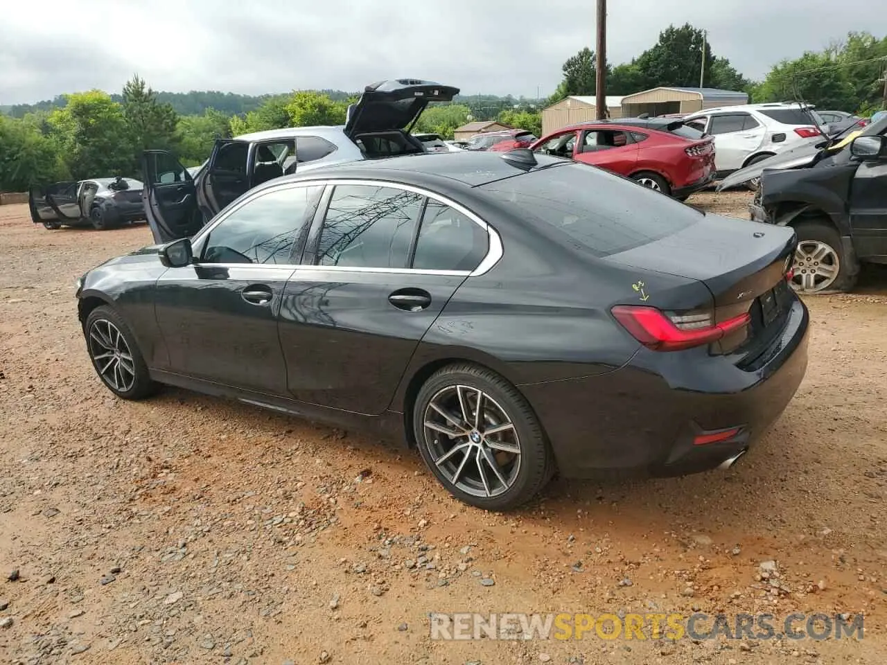 2 Photograph of a damaged car 3MW5R7J03N8C52953 BMW 3 SERIES 2022