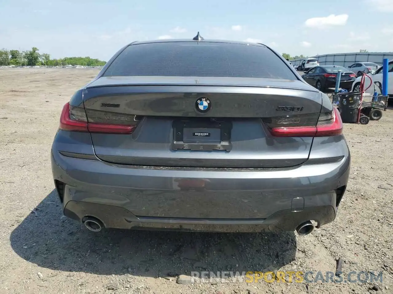 6 Фотография поврежденного автомобиля 3MW5R7J04N8C34395 BMW 3 SERIES 2022