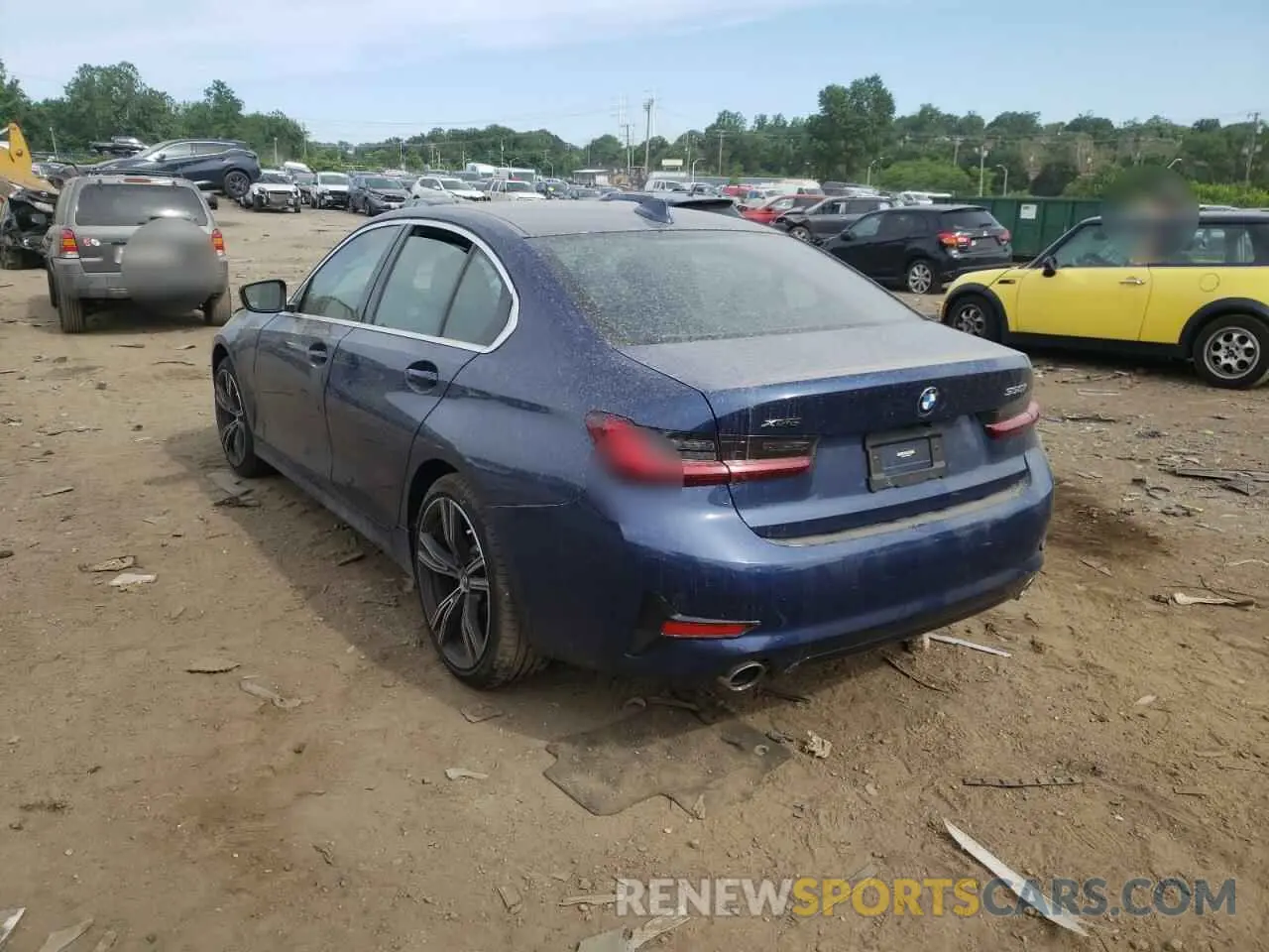 3 Фотография поврежденного автомобиля 3MW5R7J05N8C33935 BMW 3 SERIES 2022
