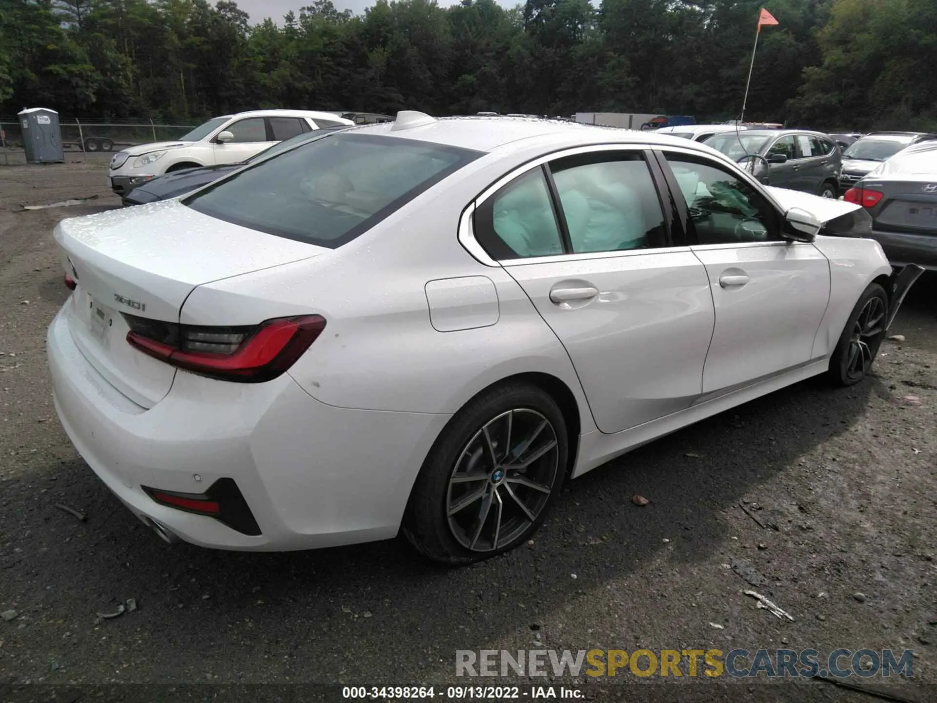 4 Фотография поврежденного автомобиля 3MW5R7J05N8C43400 BMW 3 SERIES 2022