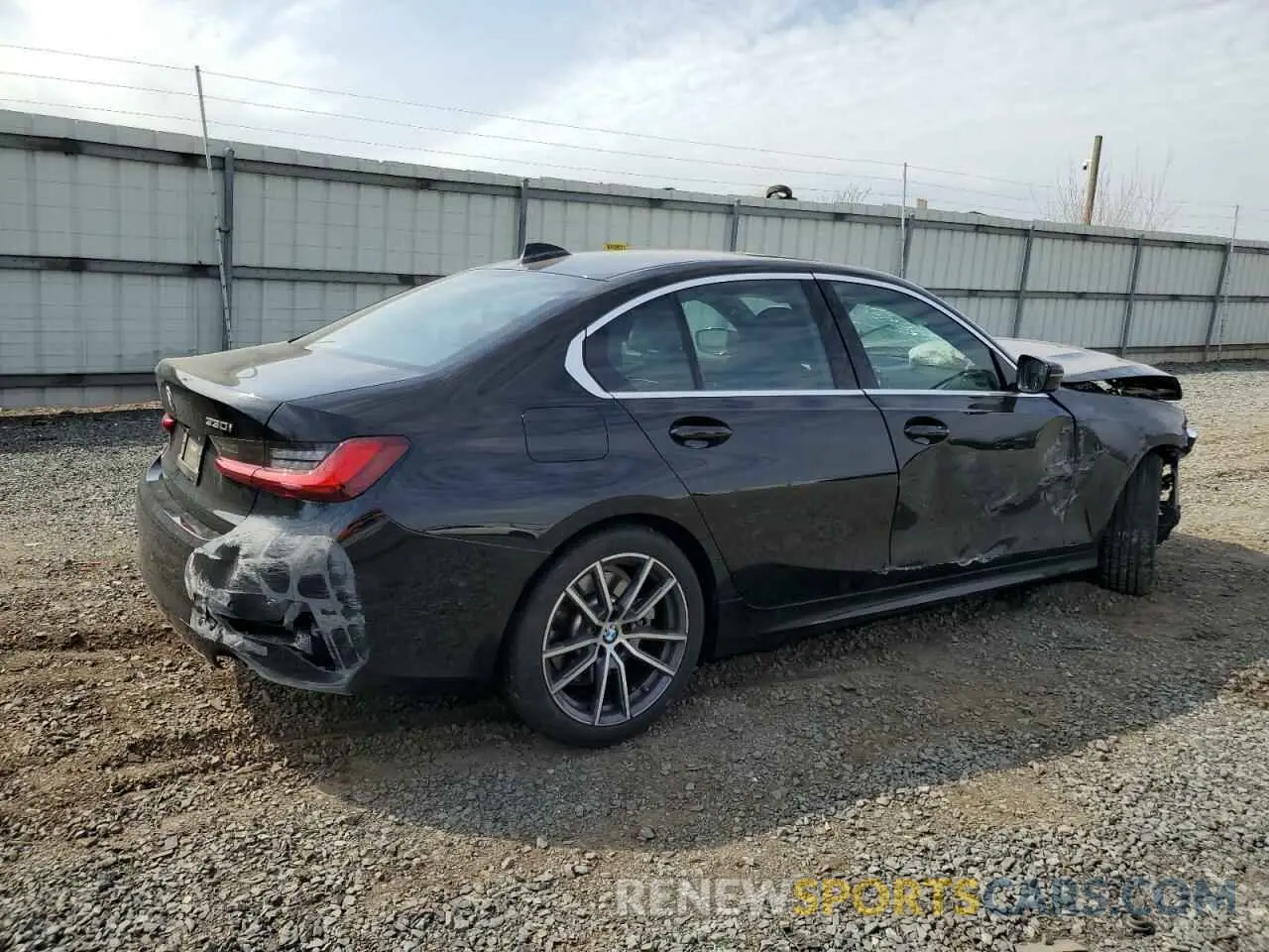 3 Photograph of a damaged car 3MW5R7J05N8C55952 BMW 3 SERIES 2022