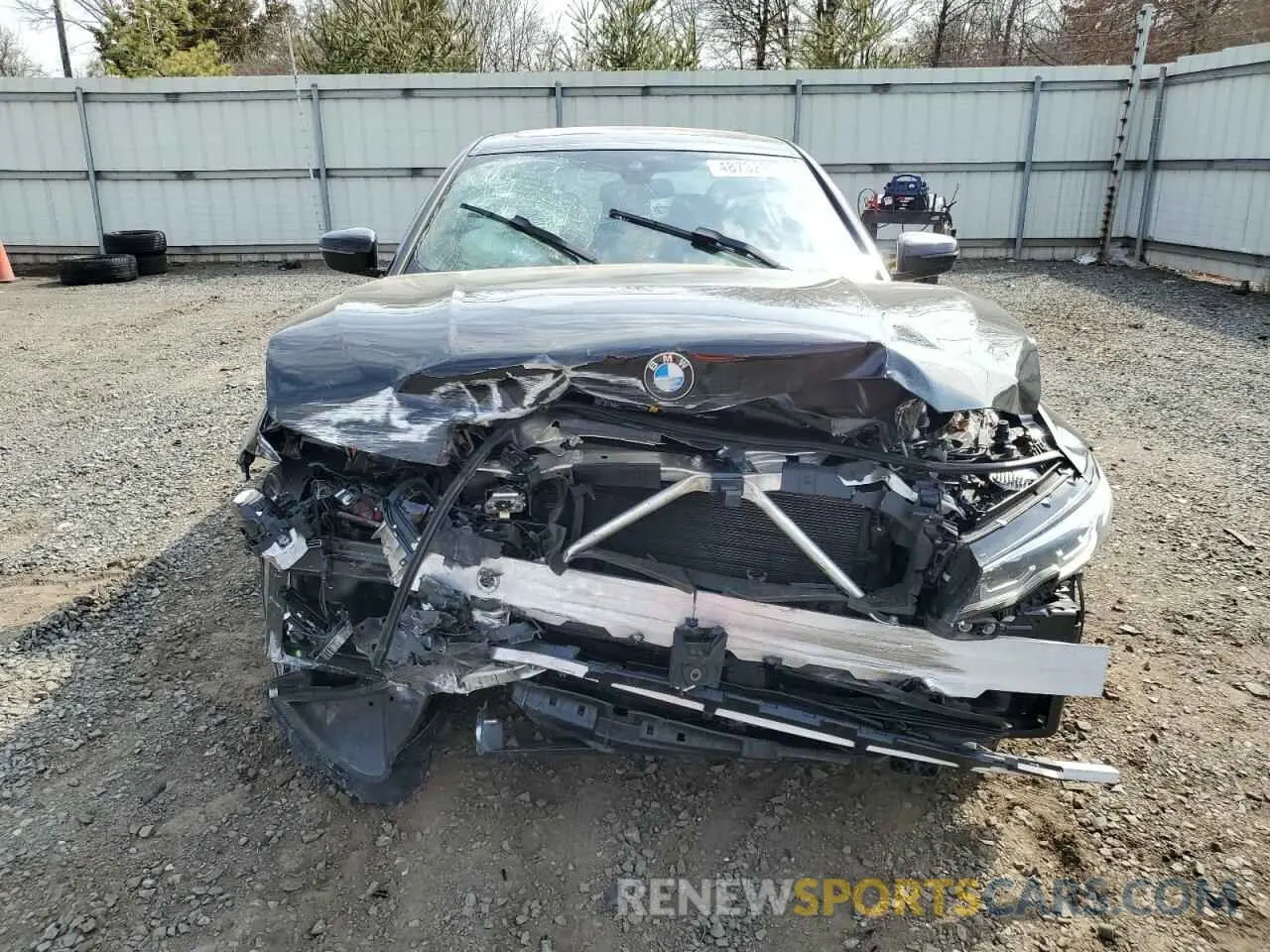 5 Photograph of a damaged car 3MW5R7J05N8C55952 BMW 3 SERIES 2022