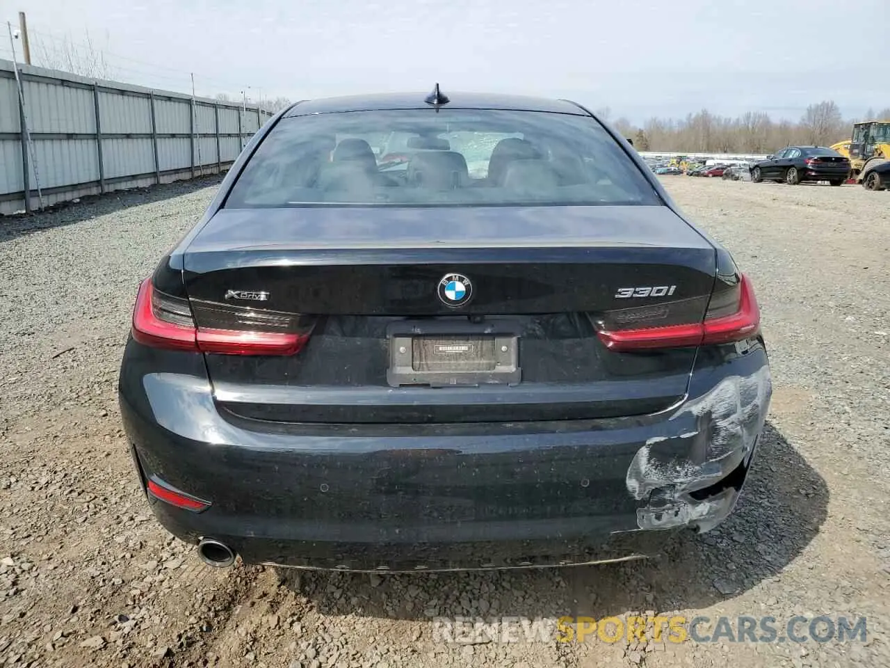 6 Photograph of a damaged car 3MW5R7J05N8C55952 BMW 3 SERIES 2022