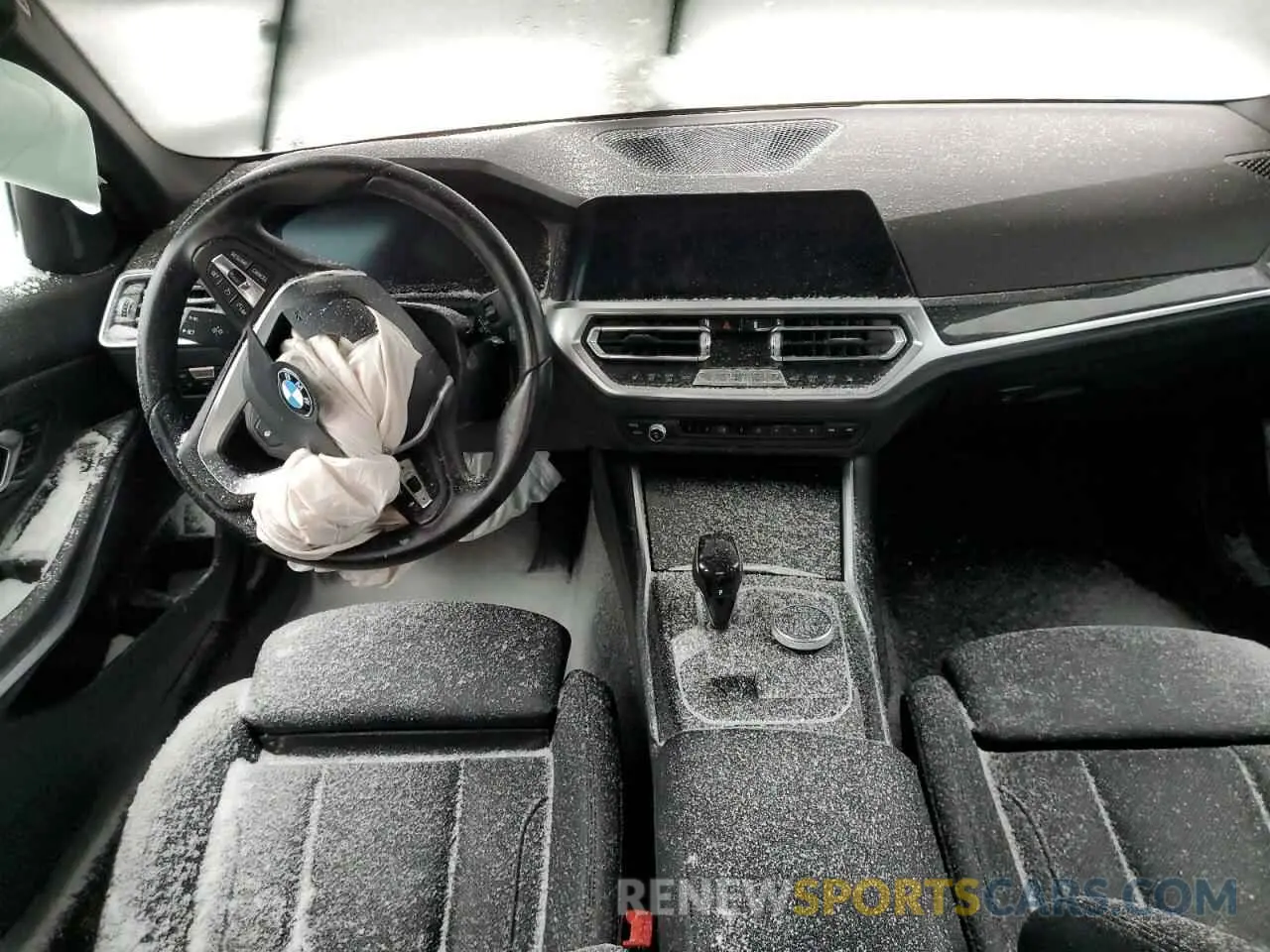 8 Фотография поврежденного автомобиля 3MW5R7J09N8C29550 BMW 3 SERIES 2022