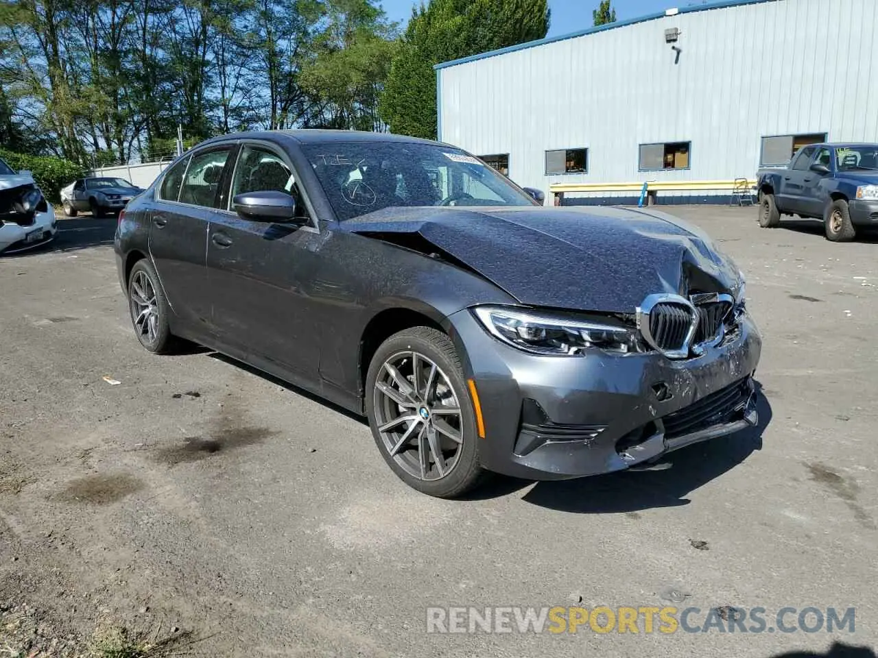 1 Фотография поврежденного автомобиля 3MW5R7J0XN8C62685 BMW 3 SERIES 2022
