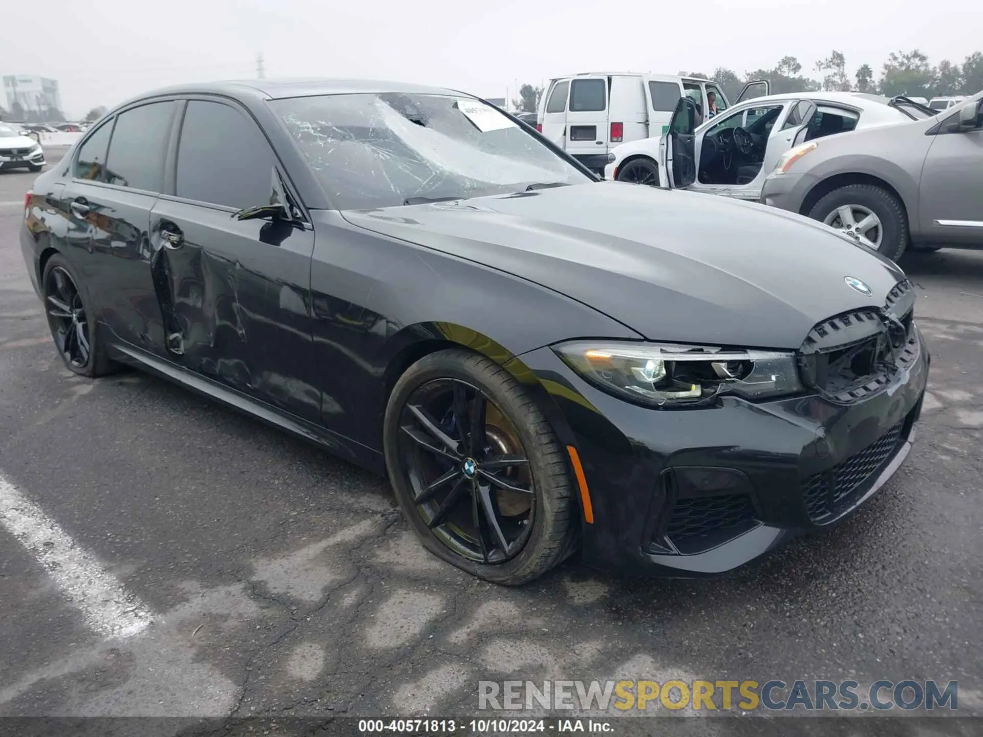 1 Фотография поврежденного автомобиля 3MW5U7J04N8C28983 BMW 3 SERIES 2022