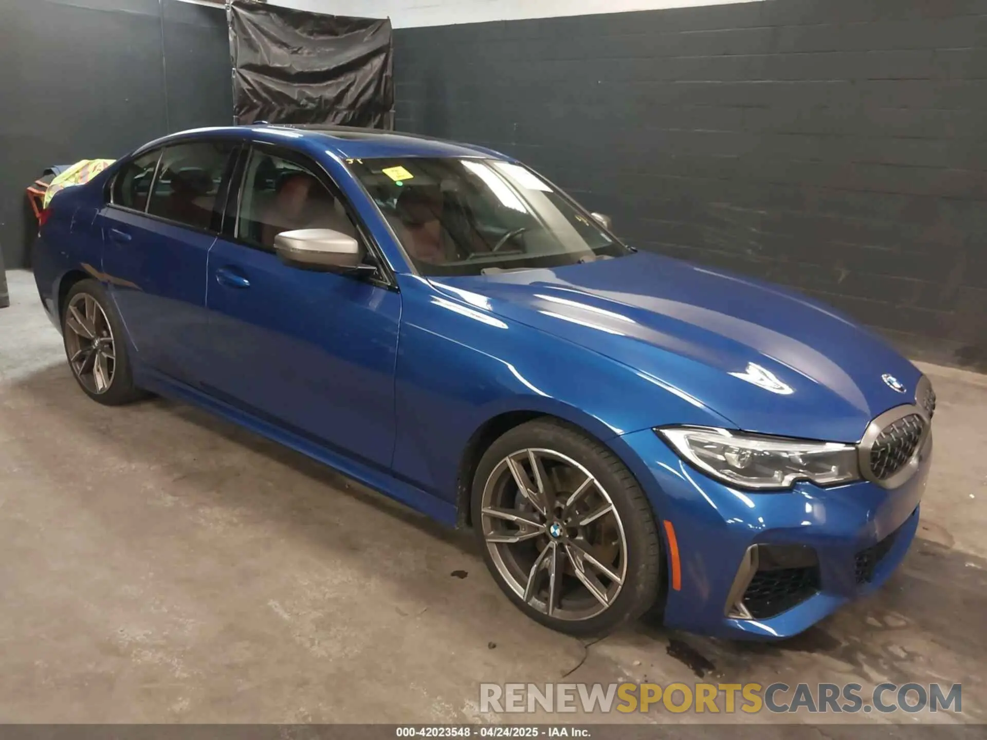 1 Photograph of a damaged car 3MW5U9J04N8C25013 BMW 3 SERIES 2022