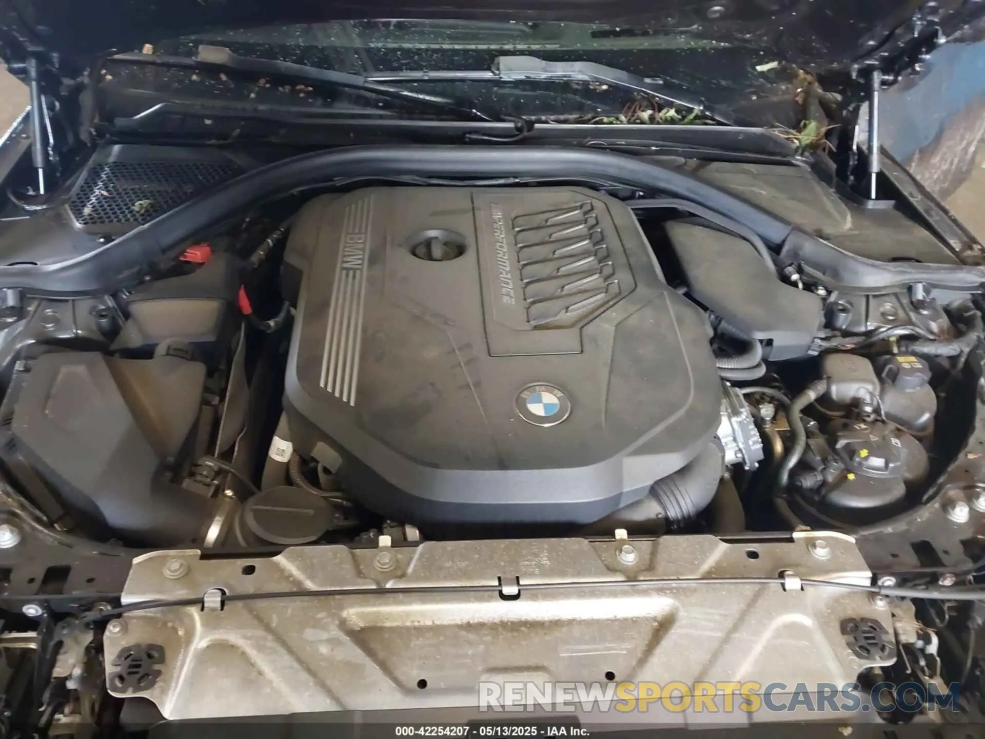 10 Фотография поврежденного автомобиля 3MW5U9J04N8C31684 BMW 3 SERIES 2022