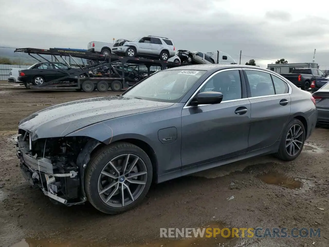 1 Photograph of a damaged car WBA5P7C04NFL77115 BMW 3 SERIES 2022