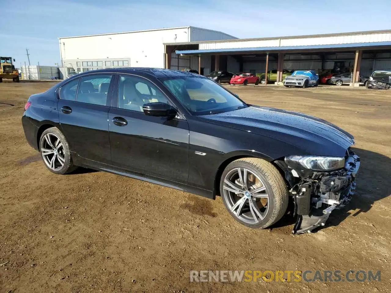 4 Фотография поврежденного автомобиля 3MW39FF01P8D02035 BMW 3 SERIES 2023