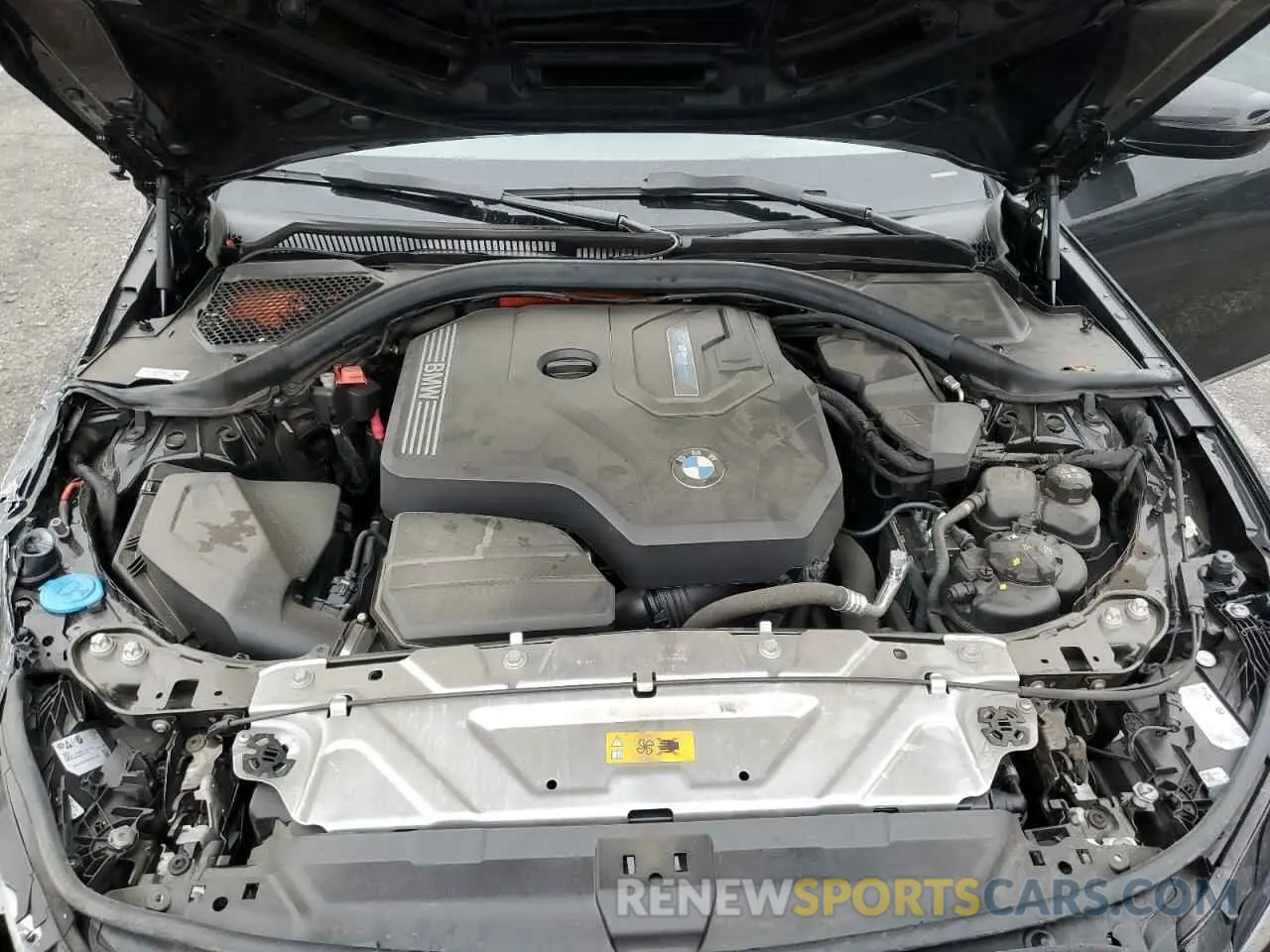 11 Фотография поврежденного автомобиля 3MW39FF01P8D05937 BMW 3 SERIES 2023
