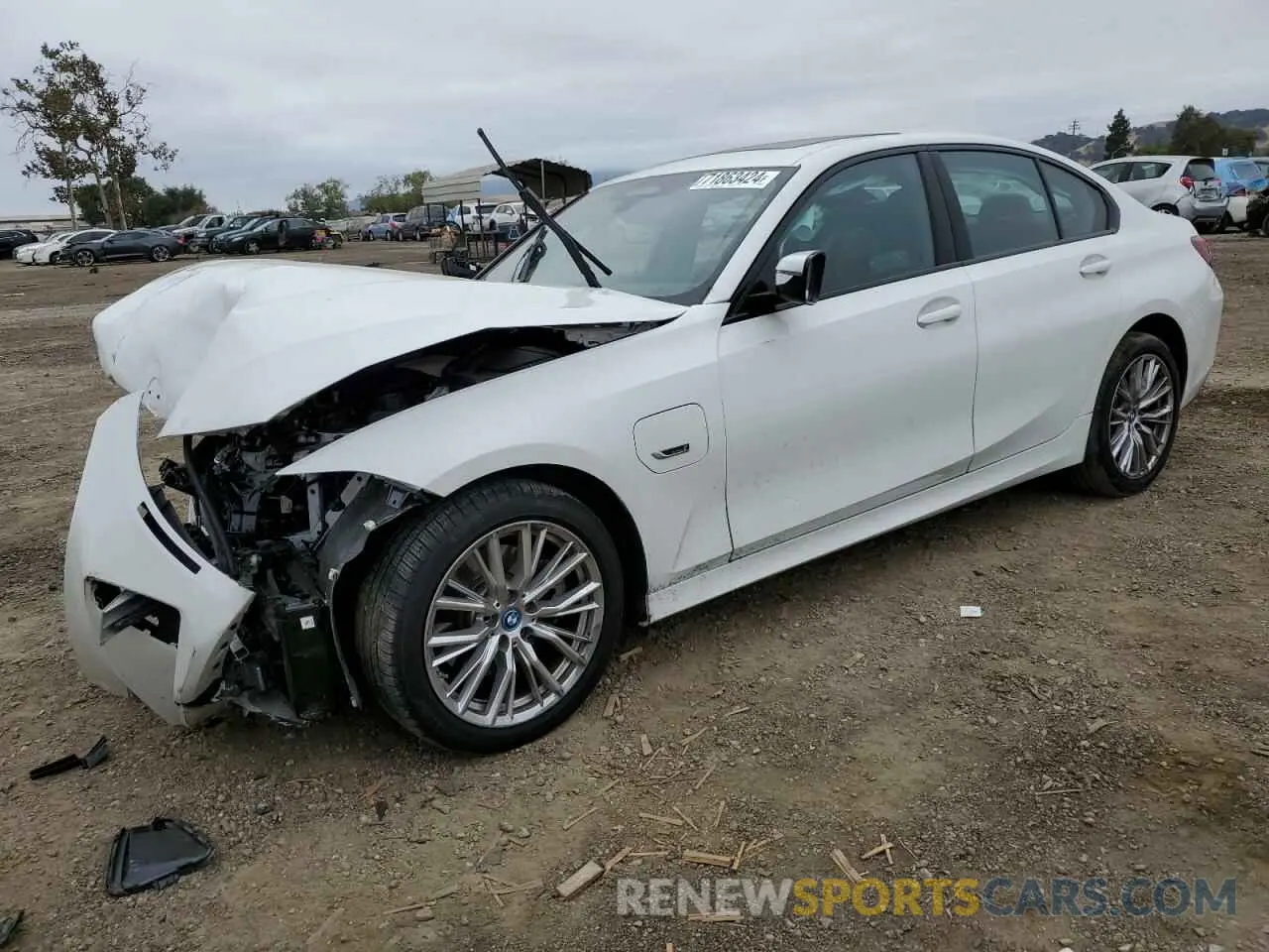 1 Фотография поврежденного автомобиля 3MW39FS07P8D25745 BMW 3 SERIES 2023