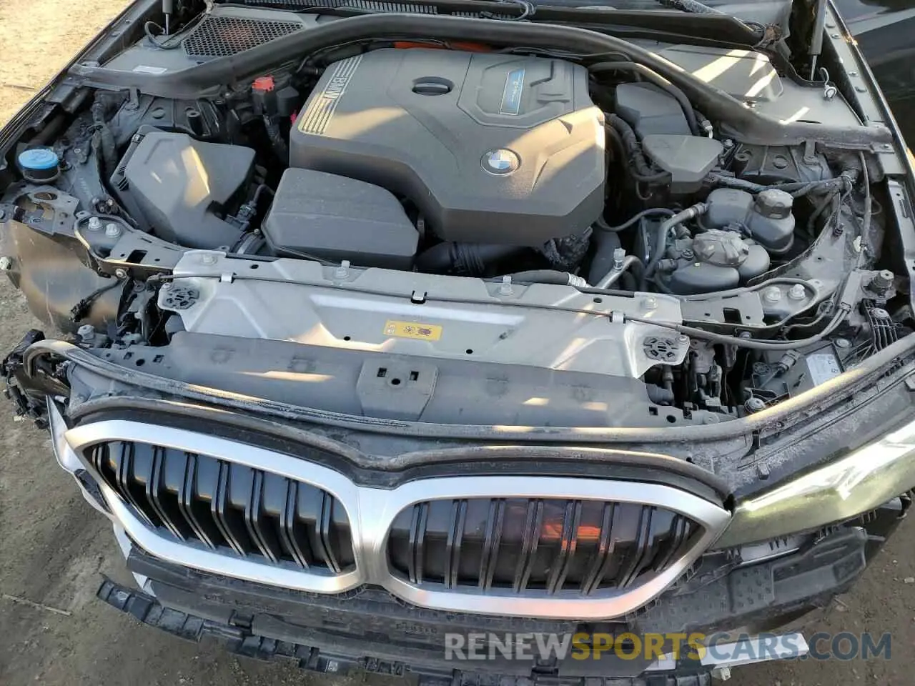 11 Фотография поврежденного автомобиля 3MW39FS09P8D11748 BMW 3 SERIES 2023