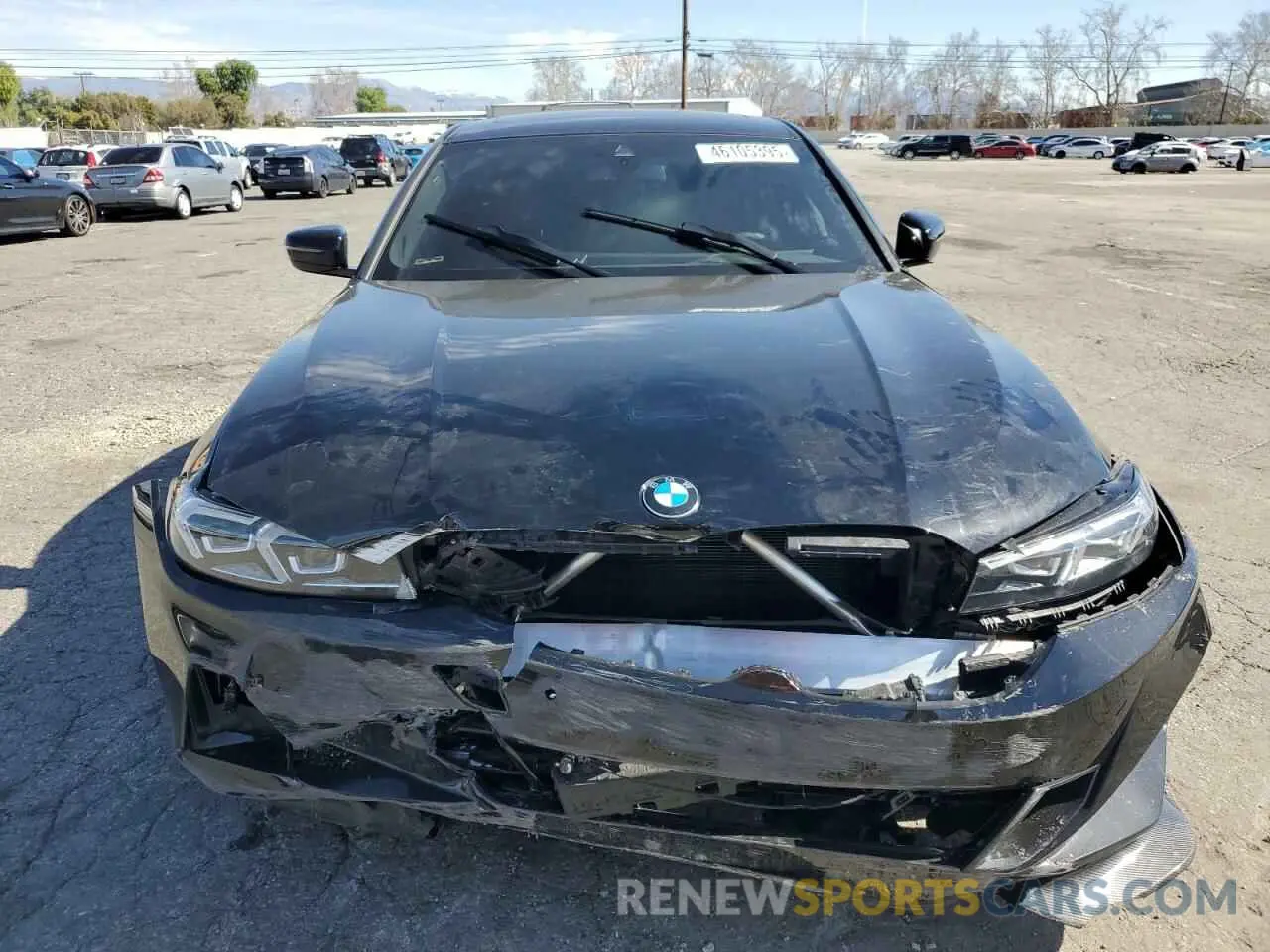 5 Фотография поврежденного автомобиля 3MW69FF02P8D57123 BMW 3 SERIES 2023