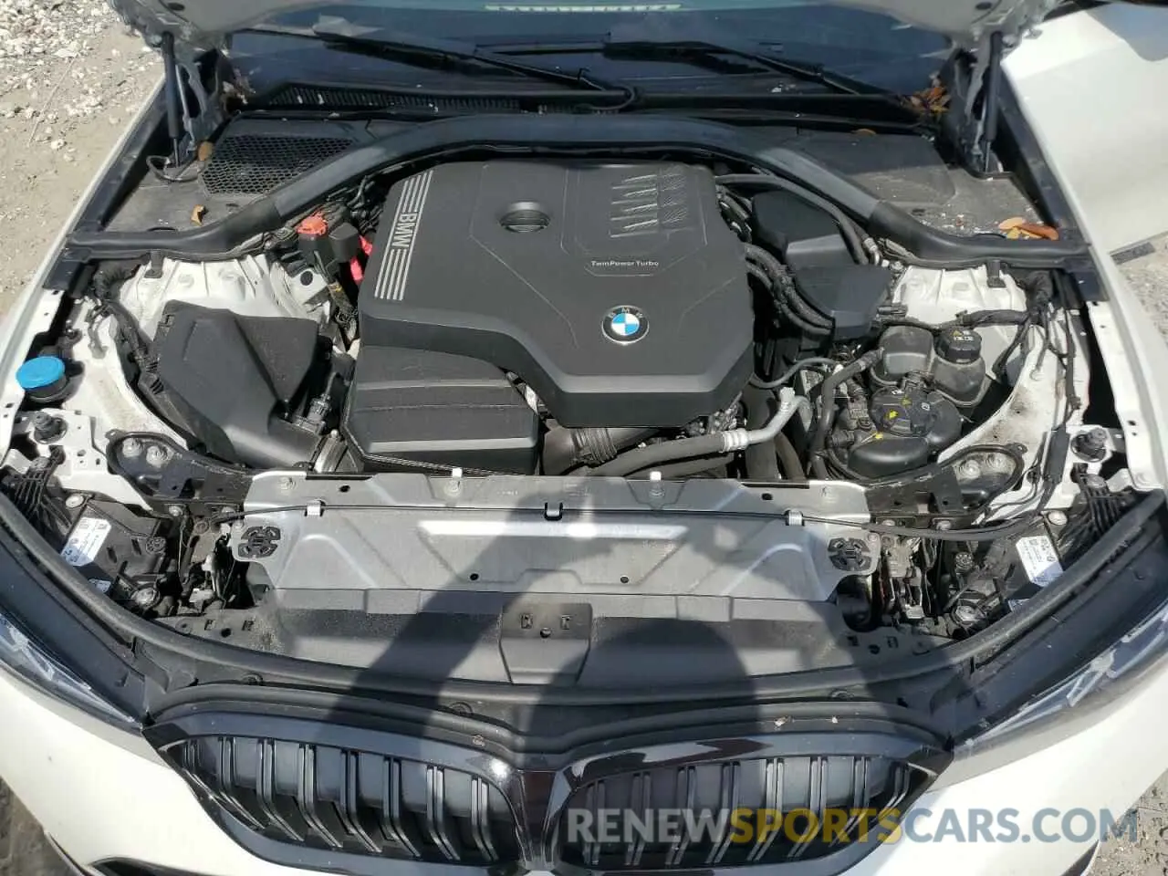11 Фотография поврежденного автомобиля 3MW69FF03P8C91360 BMW 3 SERIES 2023