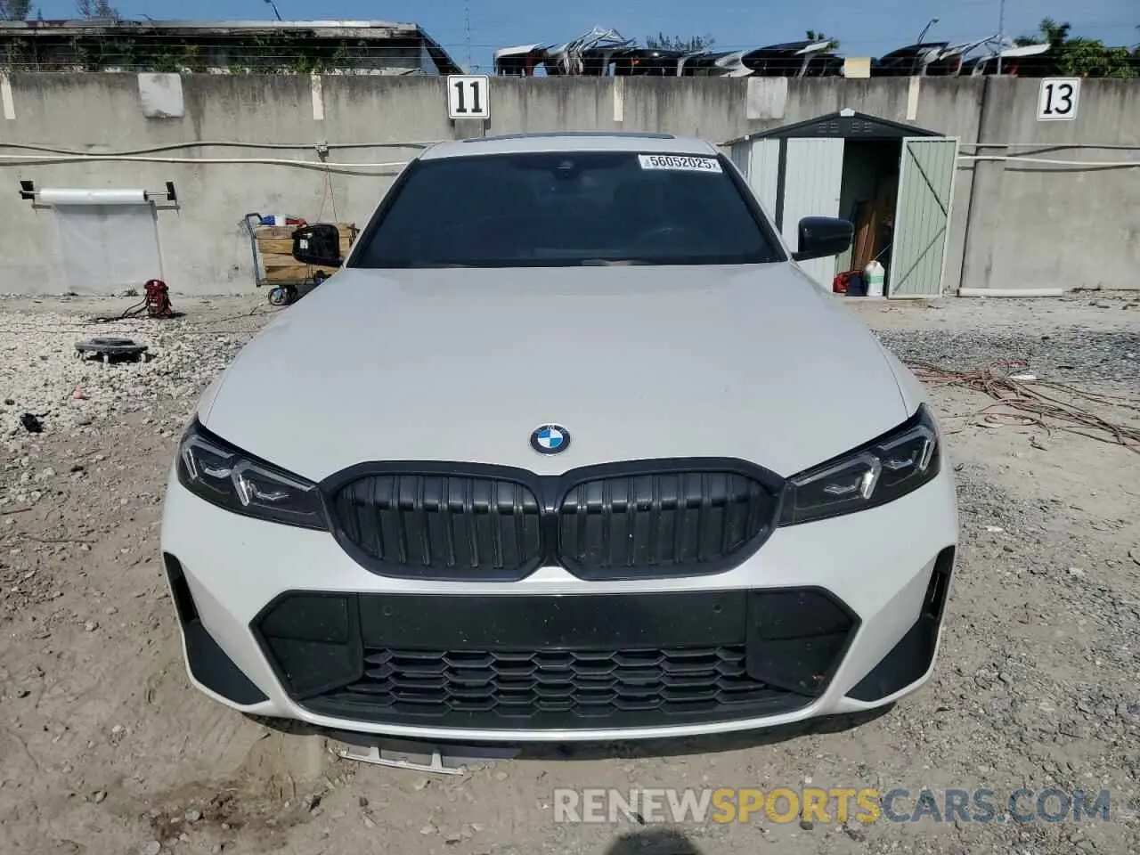 5 Фотография поврежденного автомобиля 3MW69FF03P8C91360 BMW 3 SERIES 2023