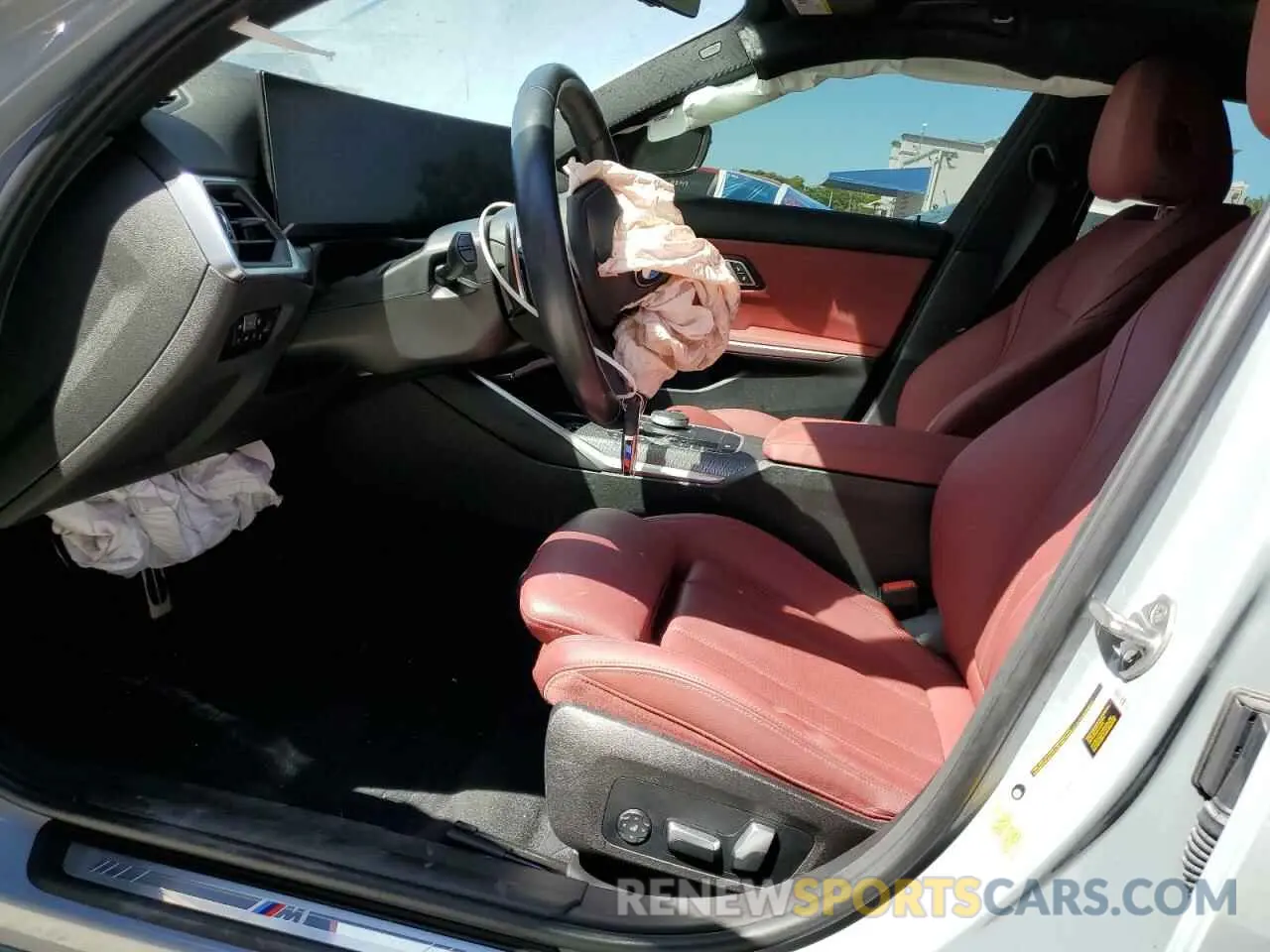 7 Фотография поврежденного автомобиля 3MW69FF07P8C92236 BMW 3 SERIES 2023