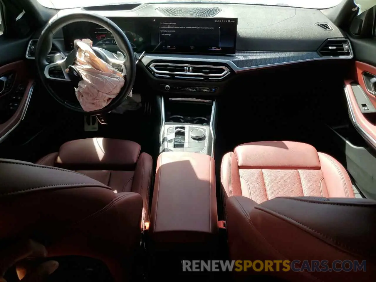 8 Фотография поврежденного автомобиля 3MW69FF07P8C92236 BMW 3 SERIES 2023