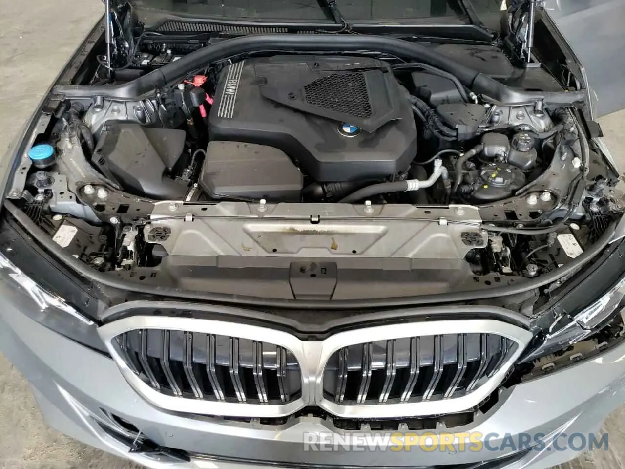 11 Фотография поврежденного автомобиля 3MW69FF07P8D31956 BMW 3 SERIES 2023