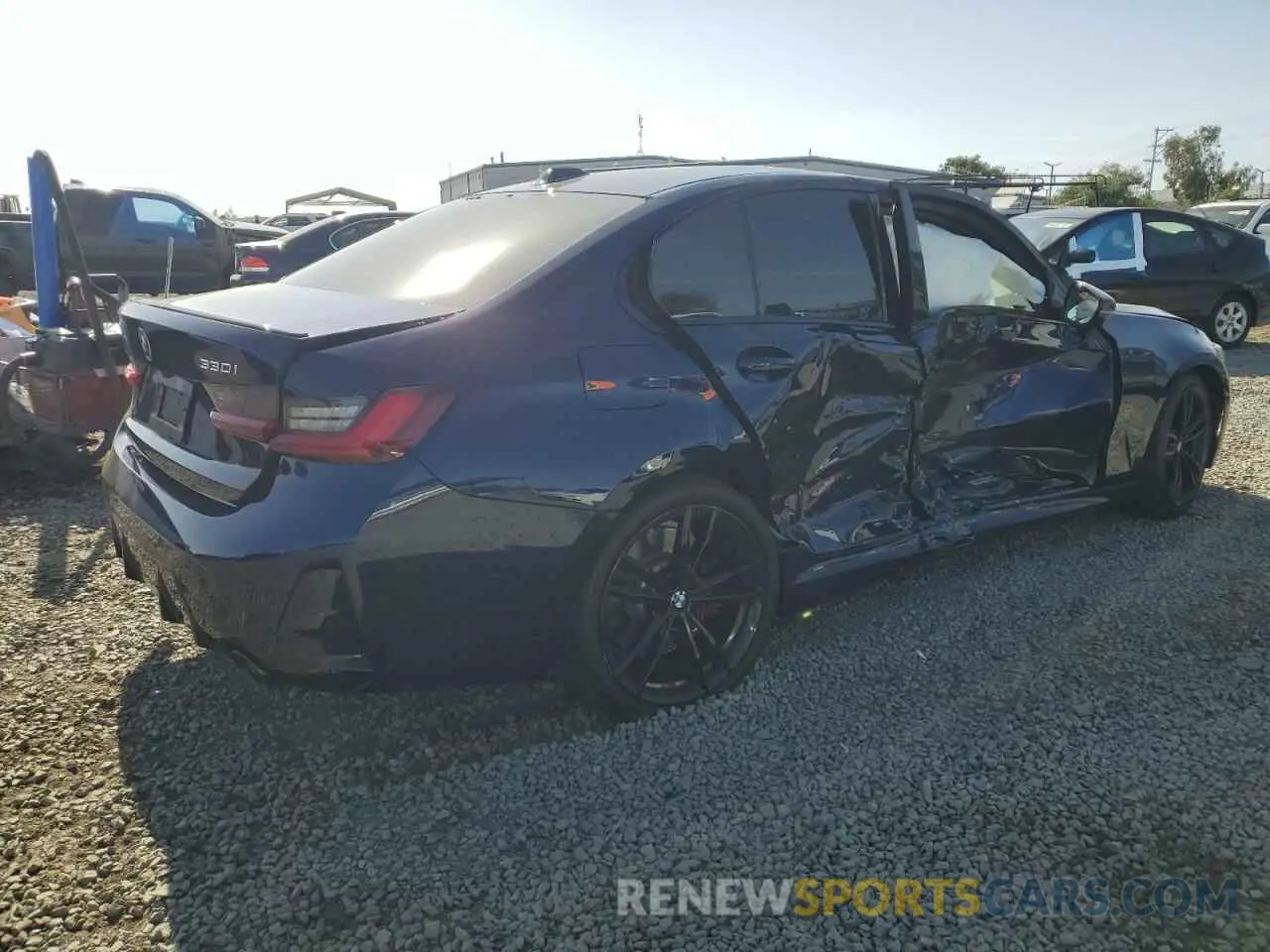 3 Фотография поврежденного автомобиля 3MW69FF08P8D73195 BMW 3 SERIES 2023