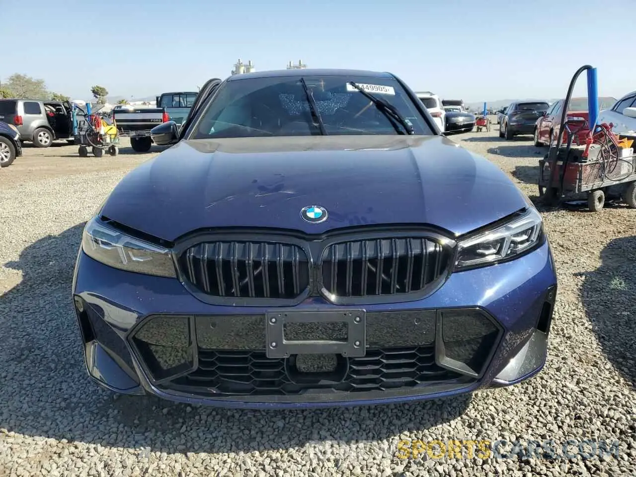 5 Фотография поврежденного автомобиля 3MW69FF08P8D73195 BMW 3 SERIES 2023