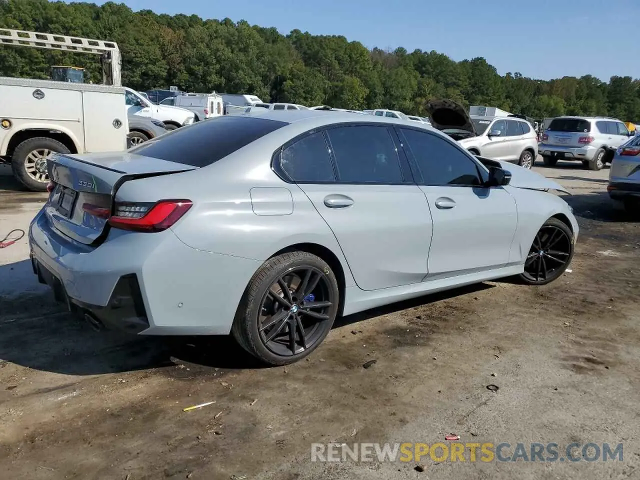 3 Фотография поврежденного автомобиля 3MW89FF00P8D66606 BMW 3 SERIES 2023