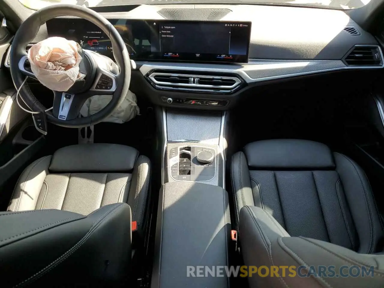 8 Фотография поврежденного автомобиля 3MW89FF00P8D66606 BMW 3 SERIES 2023