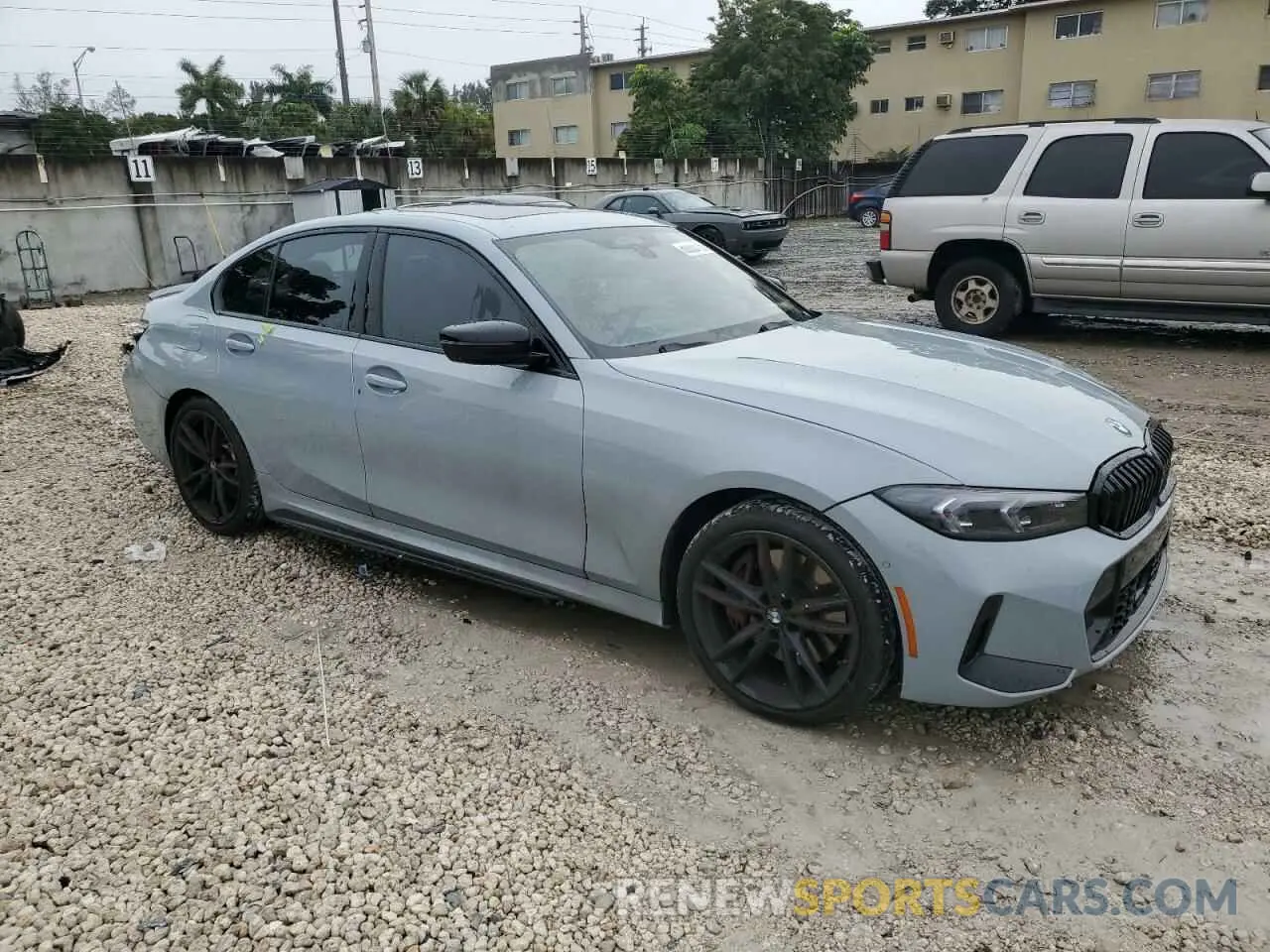 4 Фотография поврежденного автомобиля 3MW89FF04P8D31311 BMW 3 SERIES 2023