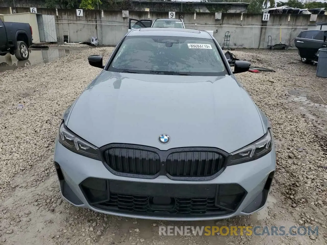 5 Фотография поврежденного автомобиля 3MW89FF04P8D31311 BMW 3 SERIES 2023