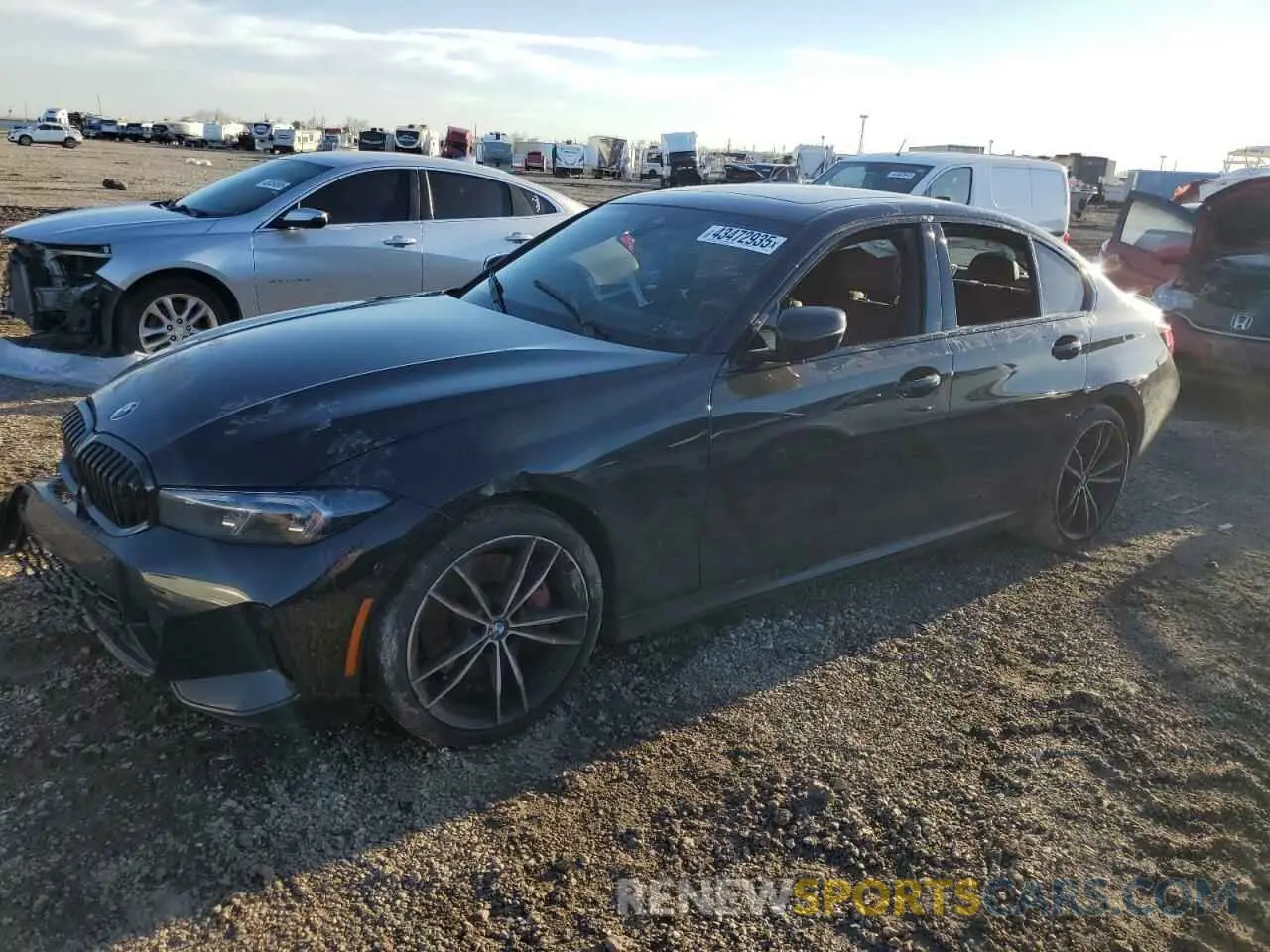1 Фотография поврежденного автомобиля 3MW89FF08P8D10039 BMW 3 SERIES 2023