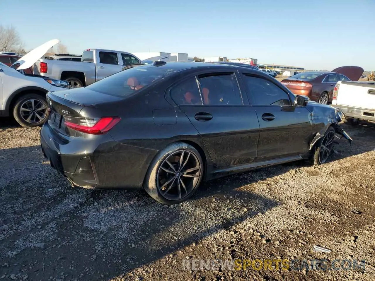 3 Фотография поврежденного автомобиля 3MW89FF08P8D10039 BMW 3 SERIES 2023