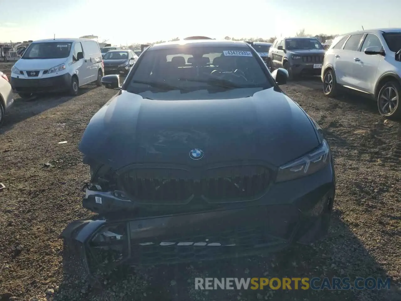 5 Фотография поврежденного автомобиля 3MW89FF08P8D10039 BMW 3 SERIES 2023