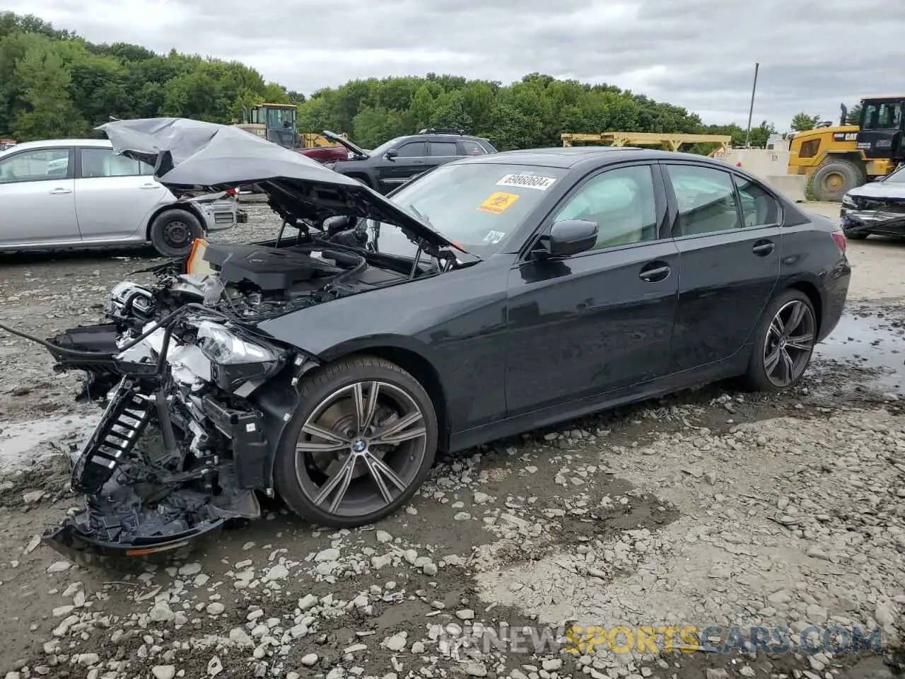 1 Photograph of a damaged car 3MW89FF08P8D45566 BMW 3 SERIES 2023