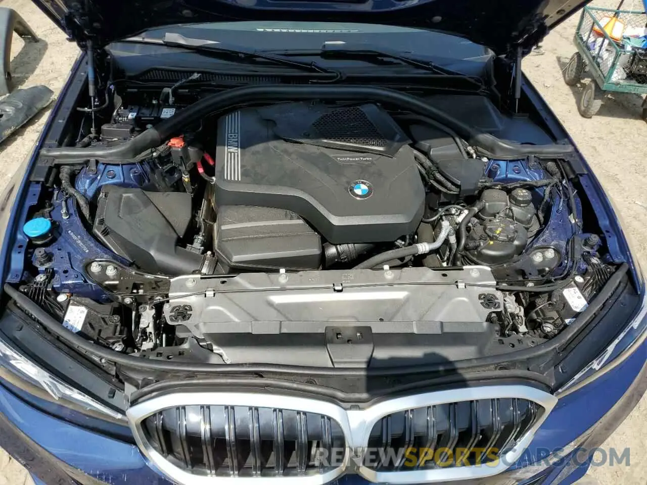 11 Photograph of a damaged car 3MW89FF09P8D31756 BMW 3 SERIES 2023