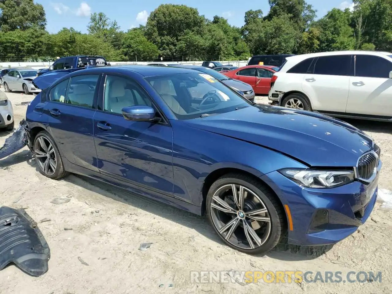 4 Photograph of a damaged car 3MW89FF09P8D31756 BMW 3 SERIES 2023