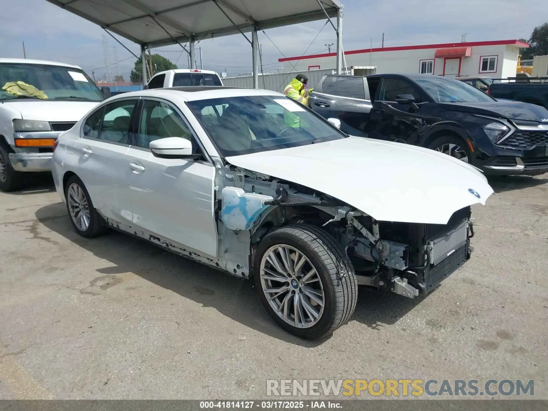 1 Фотография поврежденного автомобиля 3MW39FF00R8D79501 BMW 3 SERIES 2024