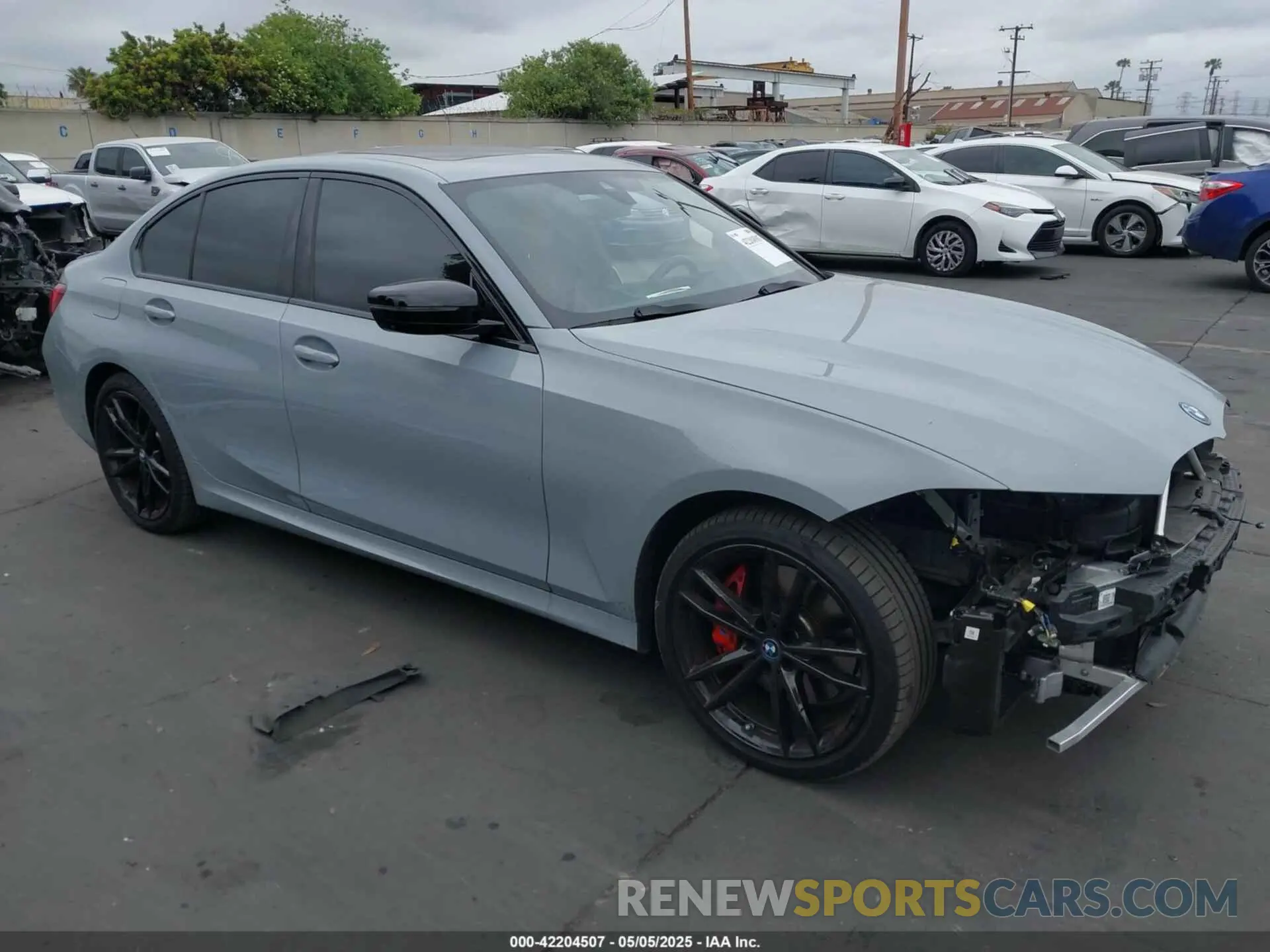 1 Фотография поврежденного автомобиля 3MW39FF06R8E82471 BMW 3 SERIES 2024