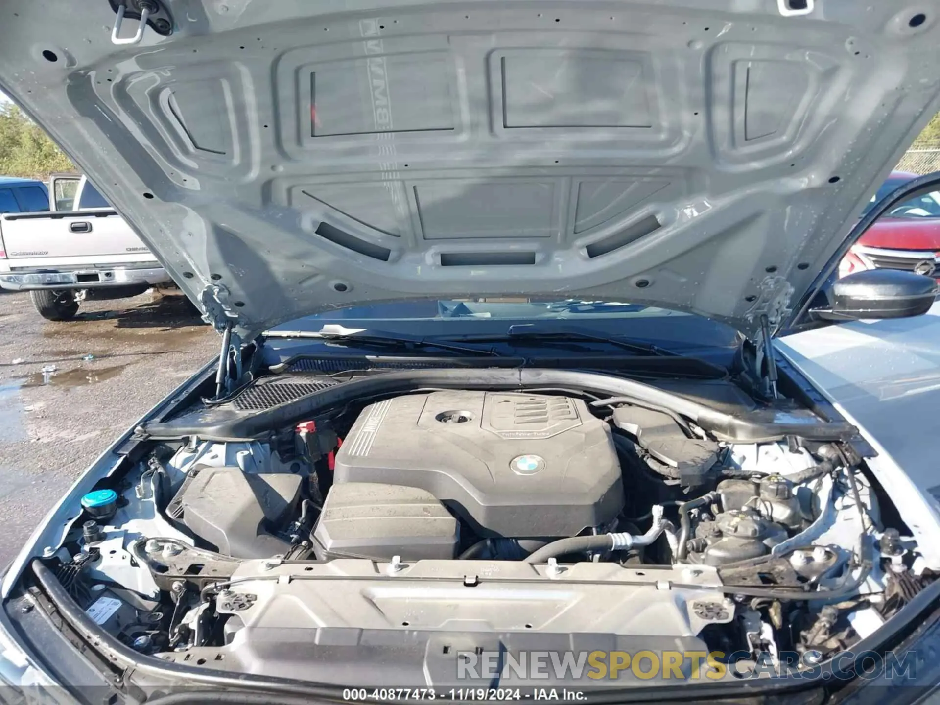 10 Фотография поврежденного автомобиля 3MW69FF00R8E35711 BMW 3 SERIES 2024