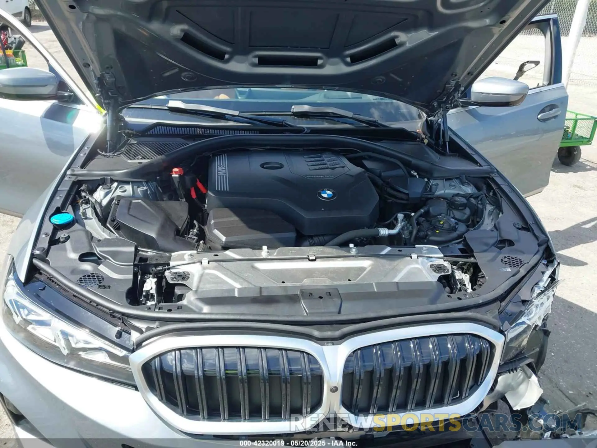 10 Фотография поврежденного автомобиля 3MW69FF01R8D92710 BMW 3 SERIES 2024