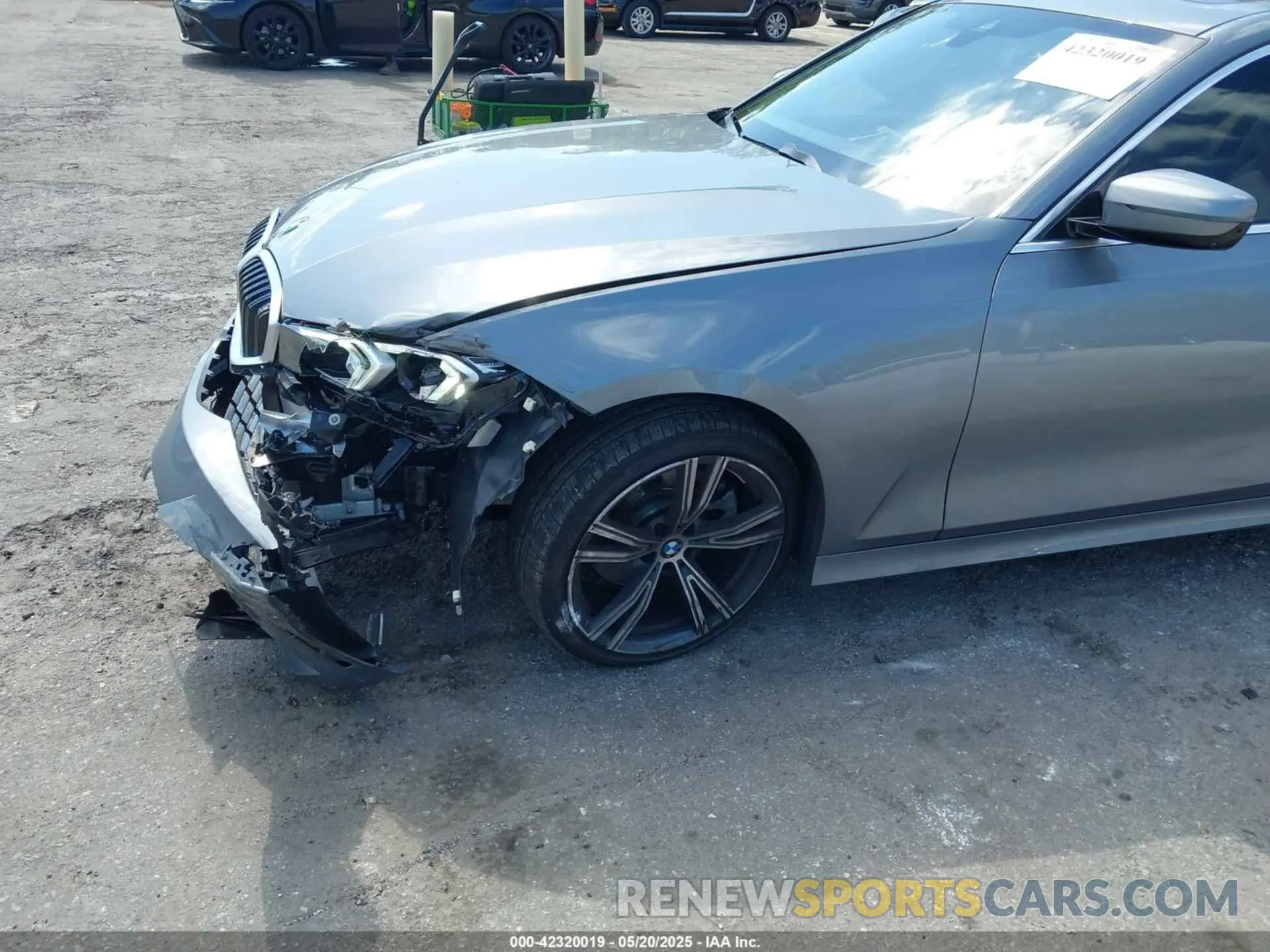 6 Фотография поврежденного автомобиля 3MW69FF01R8D92710 BMW 3 SERIES 2024