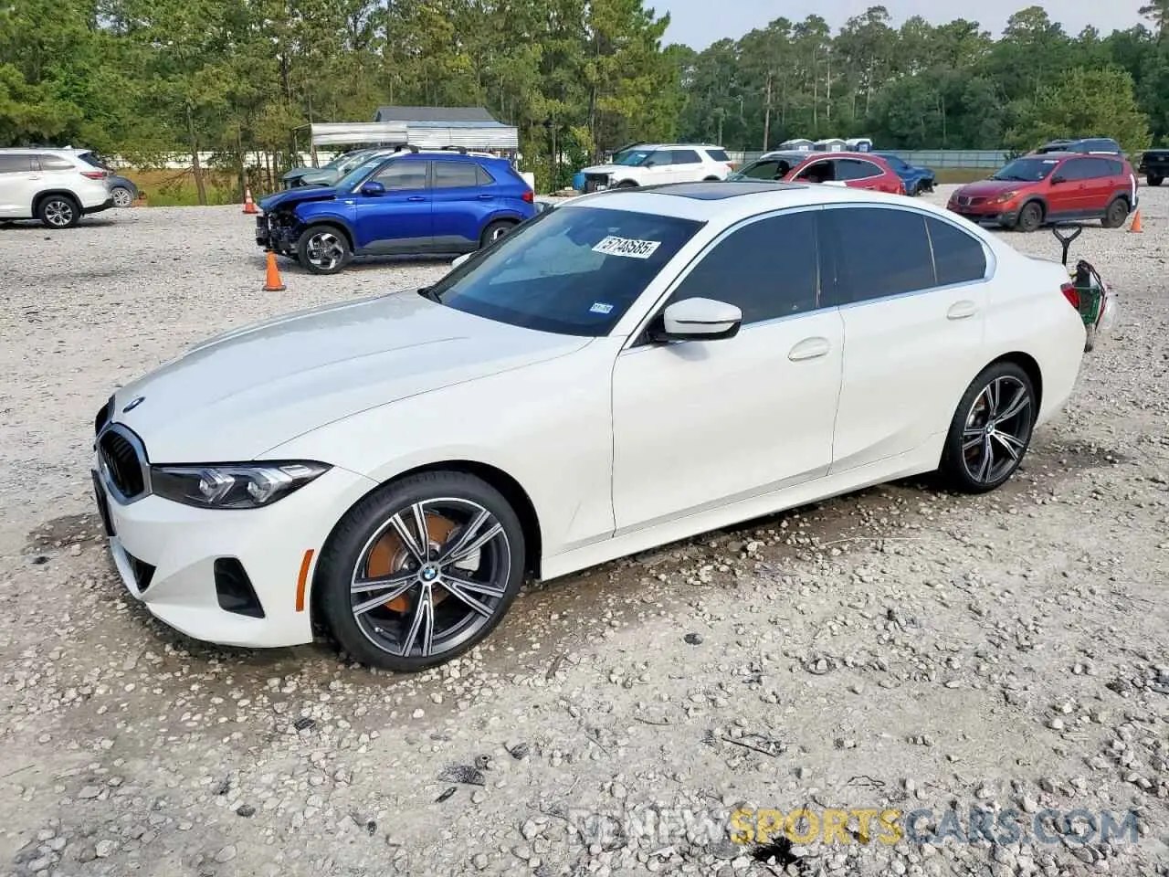 1 Фотография поврежденного автомобиля 3MW69FF01R8E09358 BMW 3 SERIES 2024