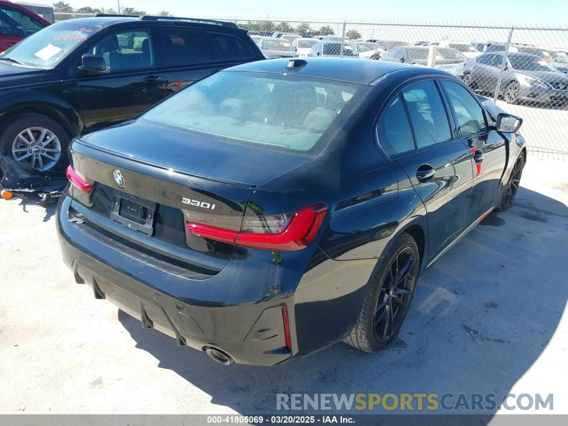 4 Фотография поврежденного автомобиля 3MW69FF01R8E75988 BMW 3 SERIES 2024