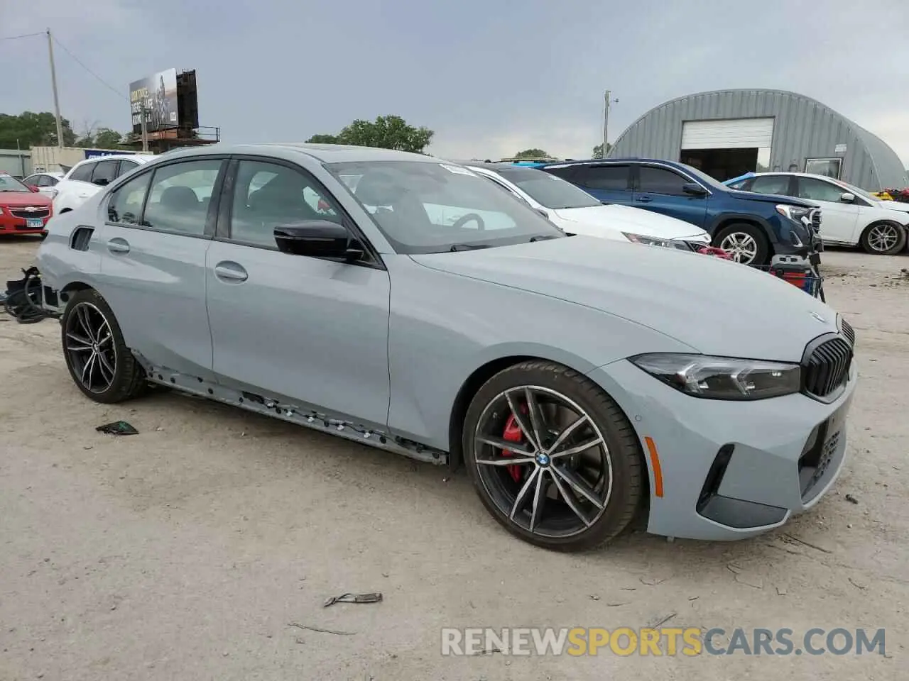 4 Photograph of a damaged car 3MW69FF02R8E09479 BMW 3 SERIES 2024
