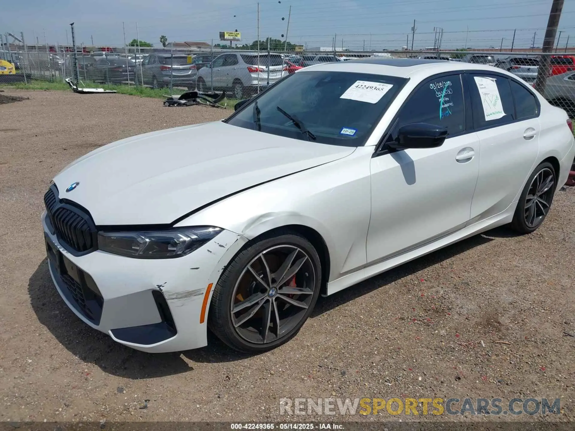2 Photograph of a damaged car 3MW69FF02R8E77667 BMW 3 SERIES 2024