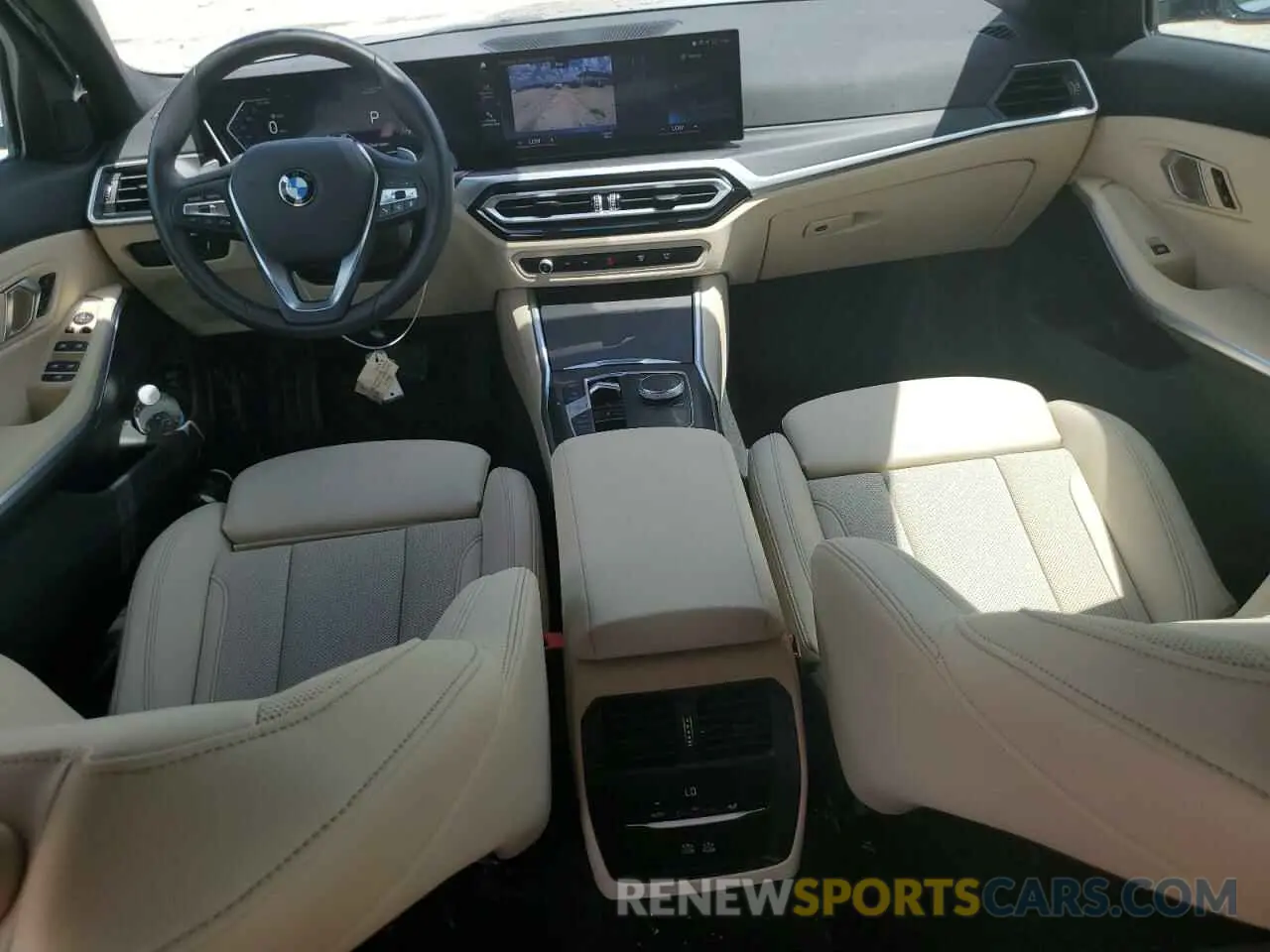 8 Фотография поврежденного автомобиля 3MW69FF03R8E32818 BMW 3 SERIES 2024