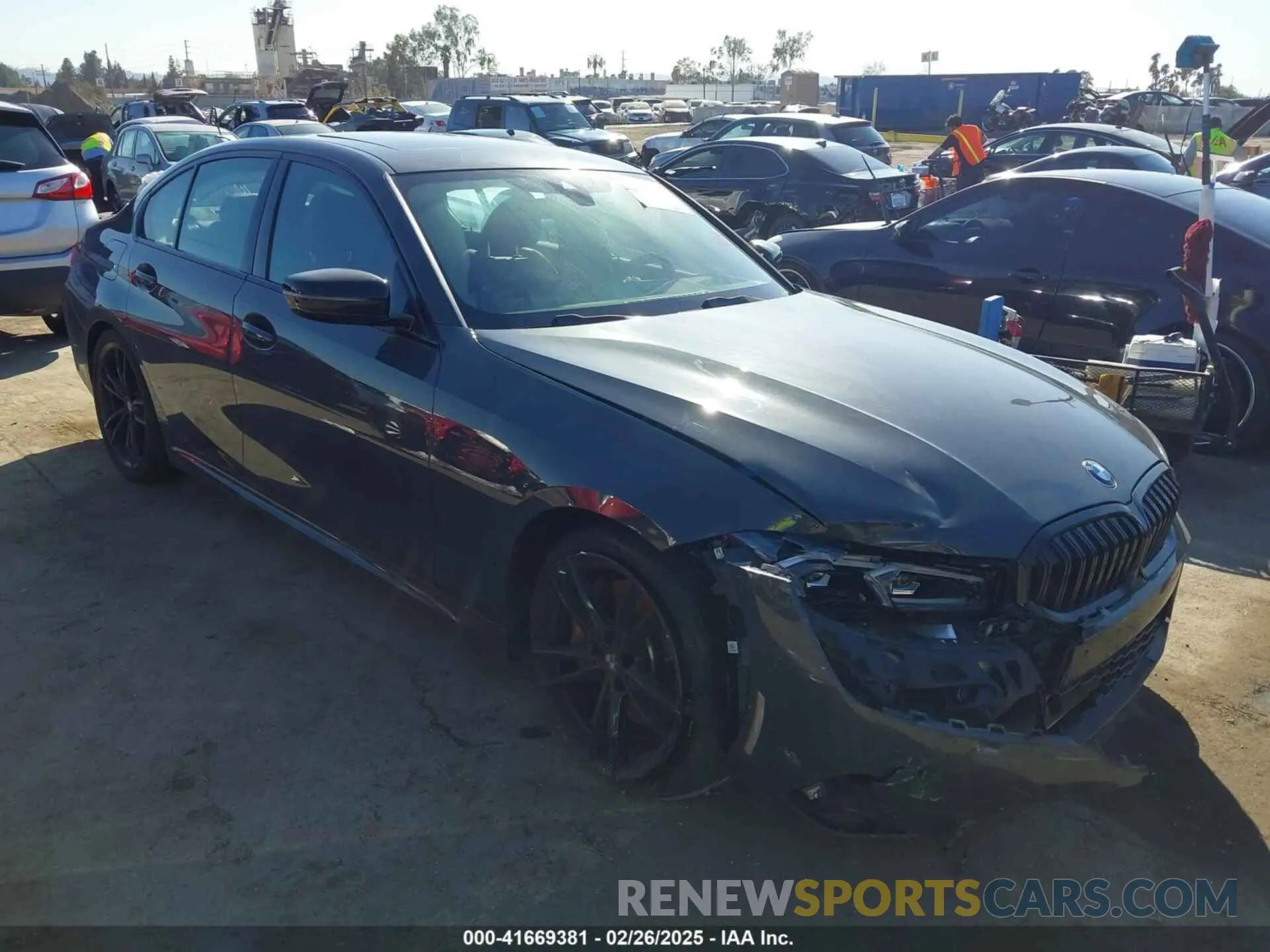 1 Photograph of a damaged car 3MW69FF04R8E27076 BMW 3 SERIES 2024